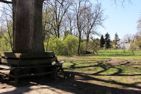 Sitzecke im Erlebnisgarten